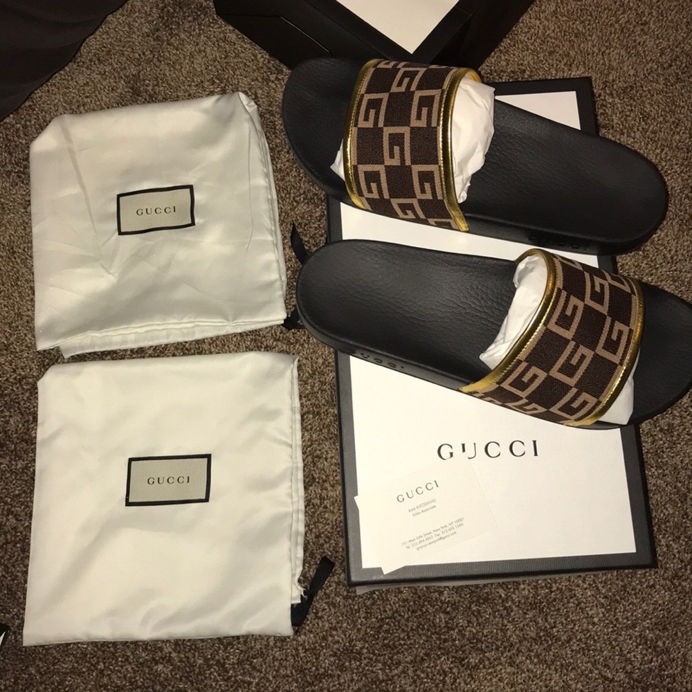 Gucci Slides 100% authentic